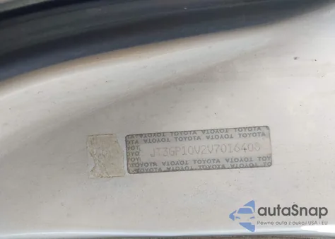 1997 Toyota Rav4 z USA, uszkodzony, nr VIN JT3GP10V2V7016408